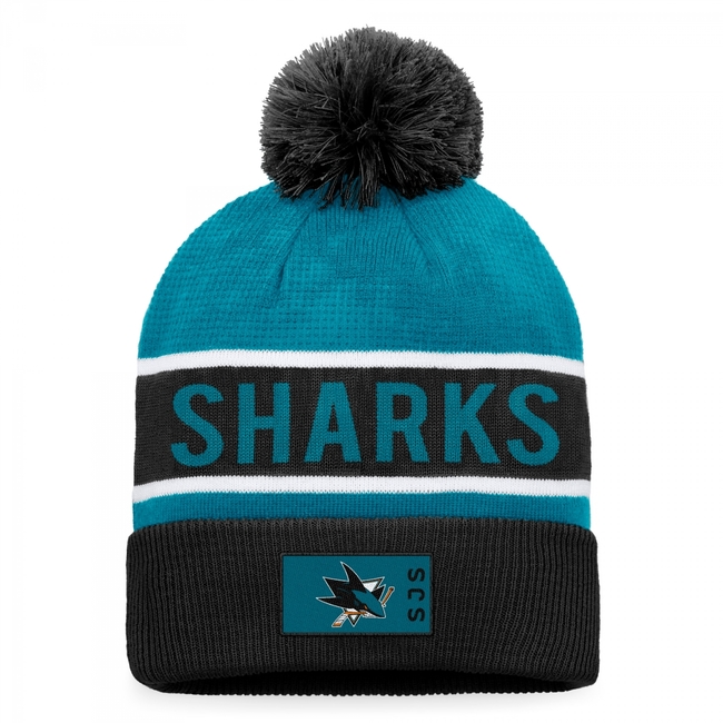 Kulich SJS Authentic Pro Game and Train Cuffed Pom Knit San Jose Sharks