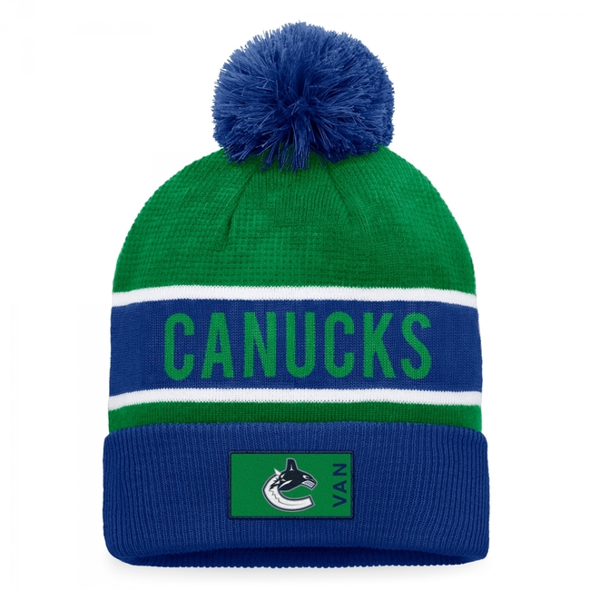 Kulich VAN Authentic Pro Game and Train Cuffed Pom Knit Vancouver Canucks