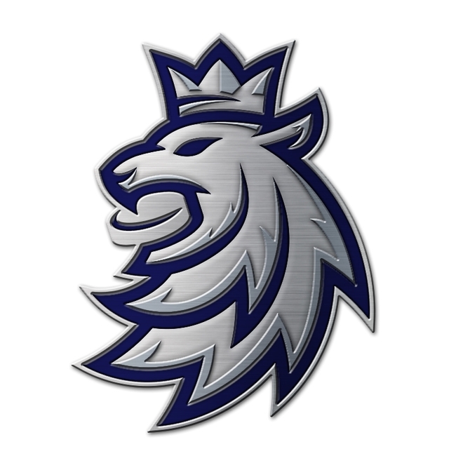 Badge logo lion Czech hockey CH