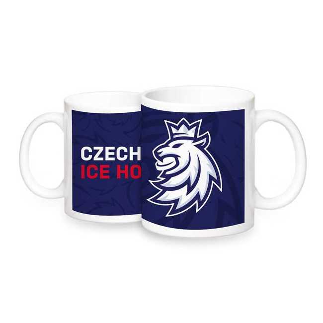 Hrnek navy logo lev Český hokej