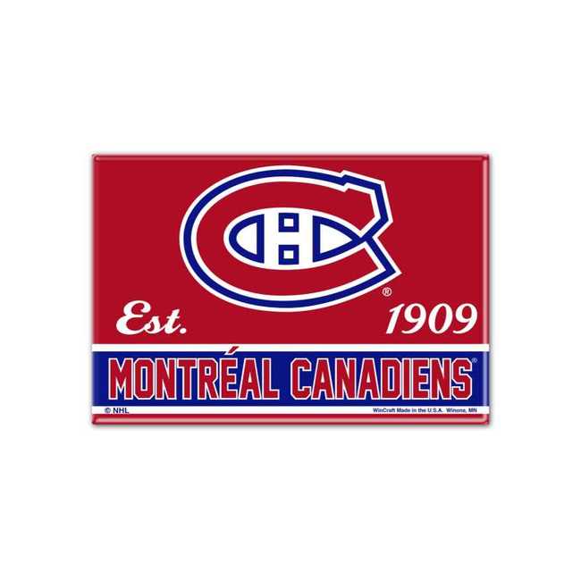 Kovový magnet MON TEAM Montreal Canadiens