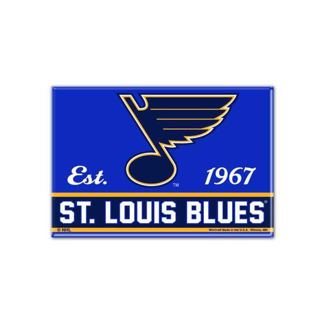 Kovový magnet STL TEAM St. Louis Blues