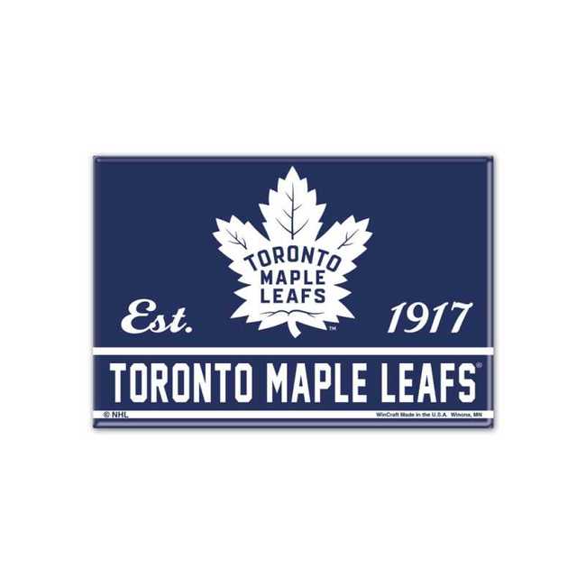 Kovový magnet TOR TEAM Toronto Maple Leafs