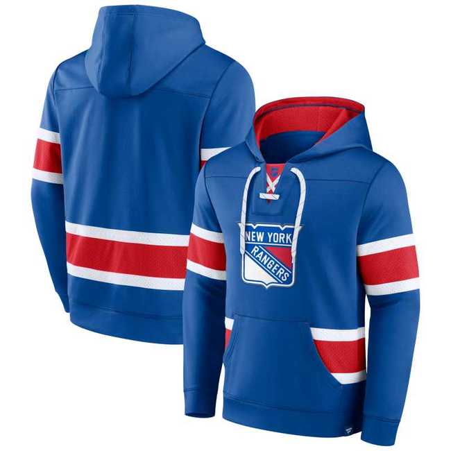 Mikina pánská NYR Mens Iconic NHL Exclusive Pullover Hoodie