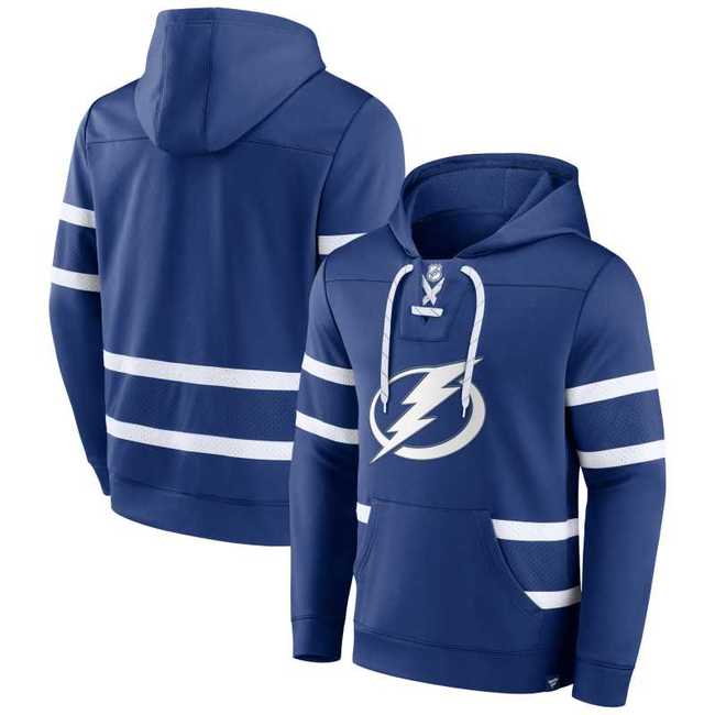 Mikina pánská TBA Mens Iconic NHL Exclusive Pullover Hoodie Tampa Bay Lightning