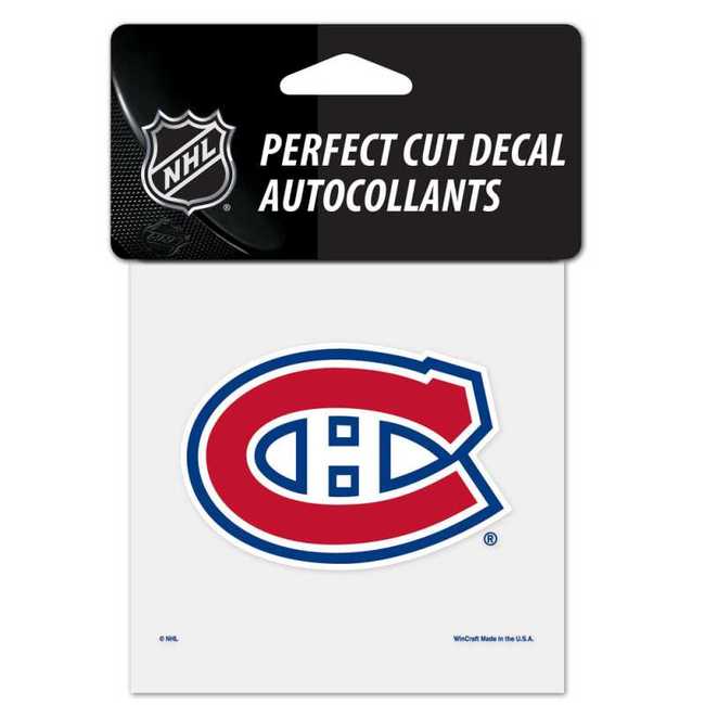 Samolepka MON Perfect Cut Decal logo Montreal Canadiens