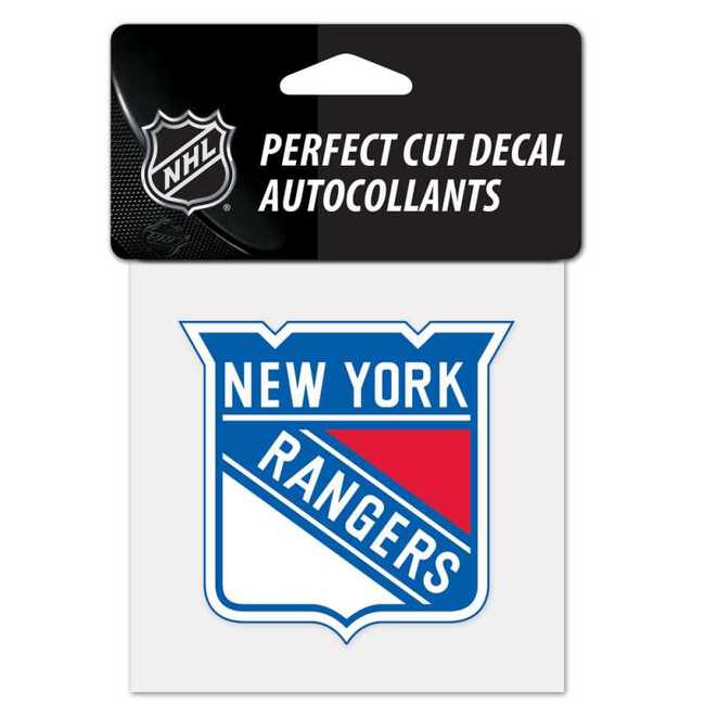 Samolepka NYR Perfect Cut Decal logo New York Rangers