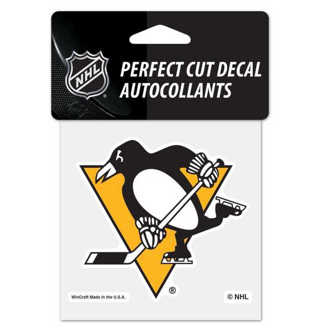 Samolepka PIT Perfect Cut Decal logo Pittsburgh Penguins