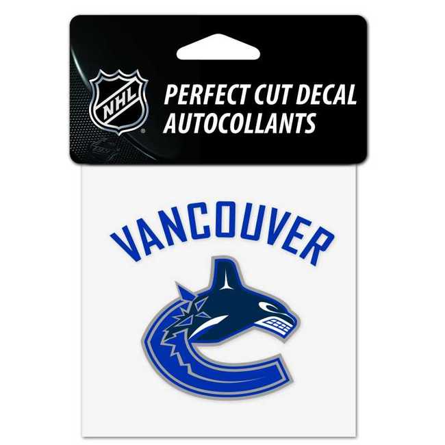 Samolepka VAN Perfect Cut Decal logo Vancouver Canucks