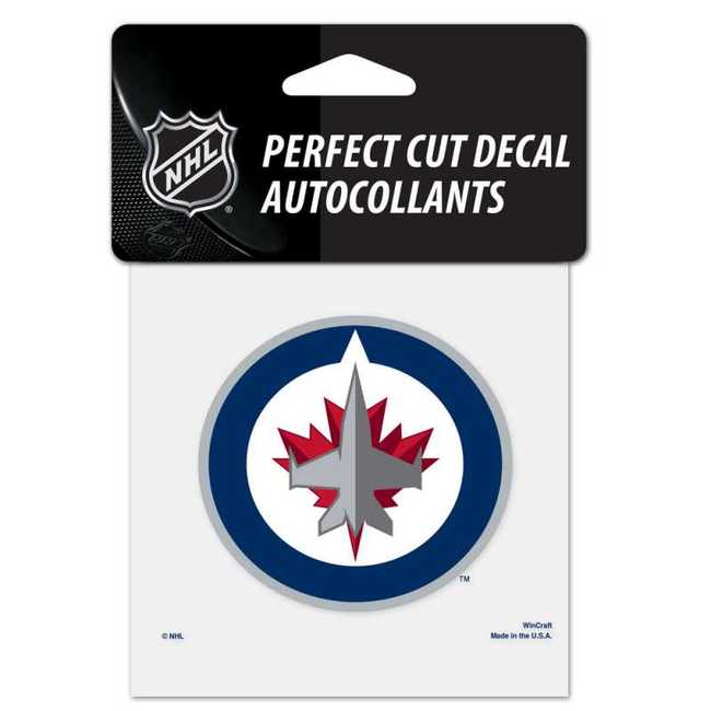 Samolepka WIN Perfect Cut Decal logo Winnipeg Jets