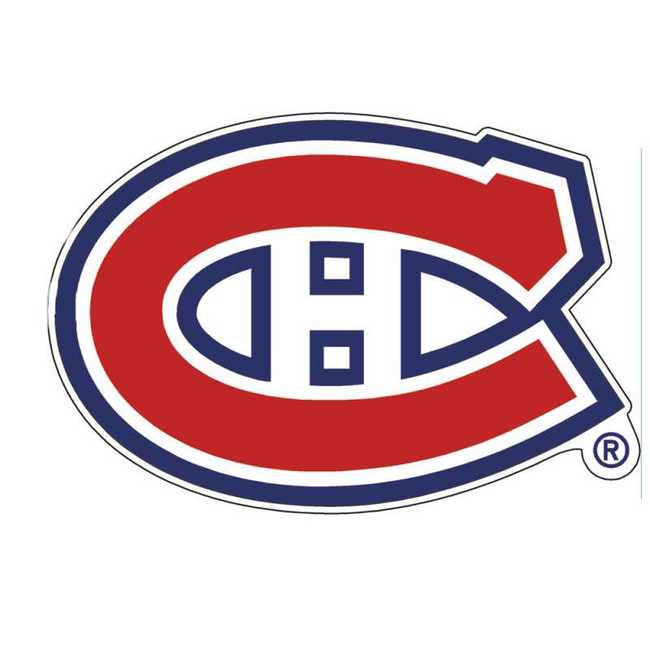 Magnet akryl MON logo Montreal Canadiens