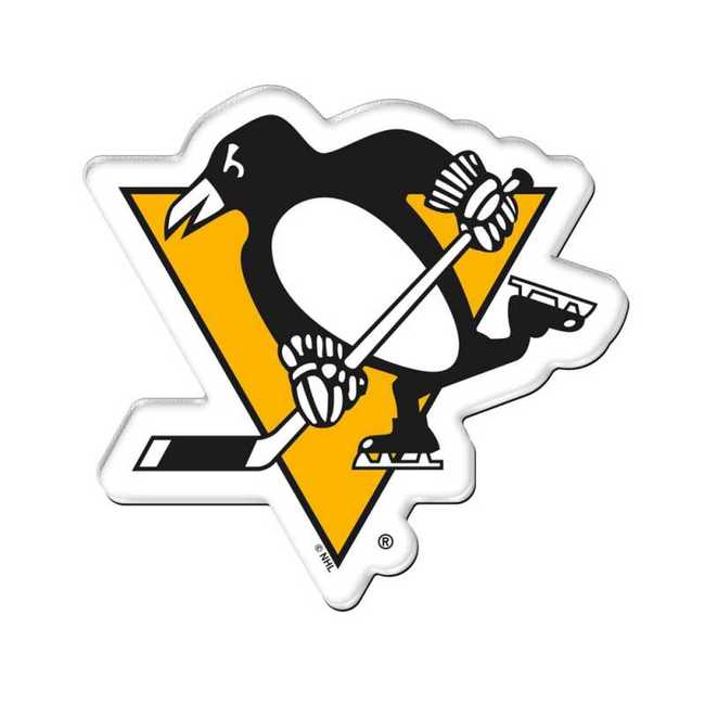 Magnet akryl PIT logo Pittsburgh Penguins