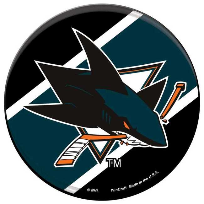 Magnet akryl SJS logo San Jose Sharks