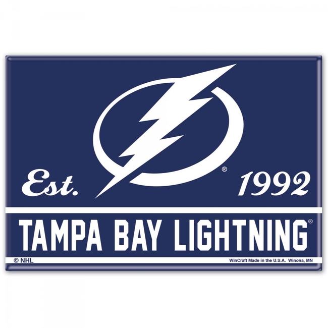 Kovový magnet TBA TEAM Tampa Bay Lightning