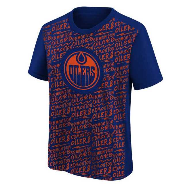 Kids t-shirt EDM Exemplary SS VNK Edmonton Oilers