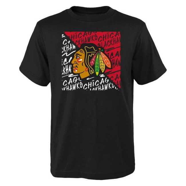 Kid's t-shirt CHI Divide SS CTN Chicago Blackhawks
