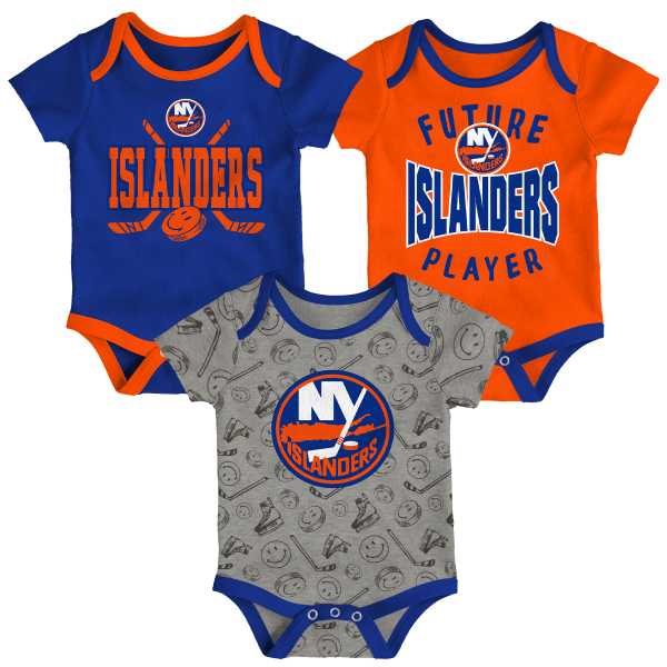 Baby Set Body NYI Slam Dunk 3-piece S/S Creeper New York Islanders