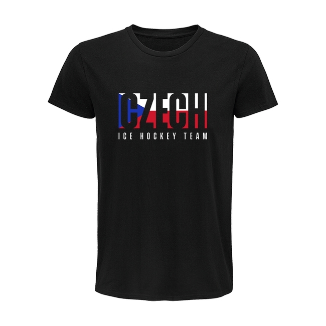 Men´s t-shirt flag Czech hockey