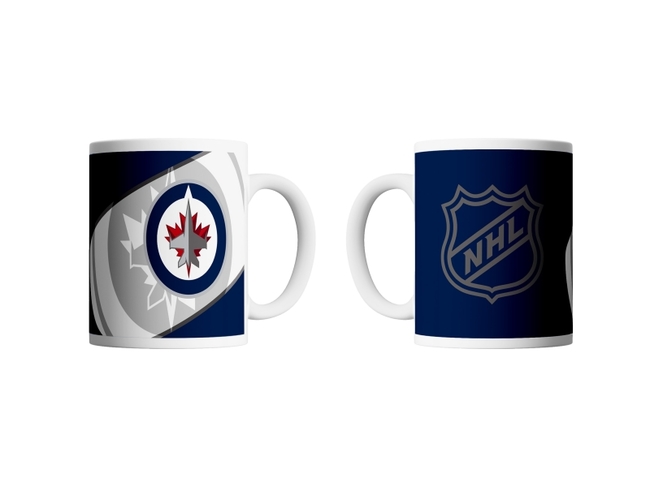 Mug WIN shadow logo Winnipeg Jets