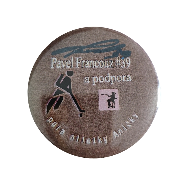 Badge Pavel Francouz - para athlete Anička
